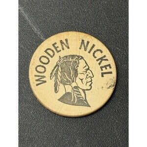 Bayport Lumber Vintage Wooden Nickel Bayport LI
